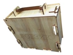 Laser Cut Wooden Briefcase 6mm Wood Office Document Box CDR File