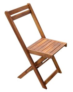 Laser Cut Wooden Folding Chair for Outdoor CDR File