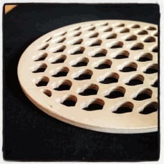 Laser Cut Wooden Heard Shape Coaster CDR and DXF Vector File