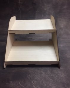 Laser Cut Wooden Mini Table Stand CDR File