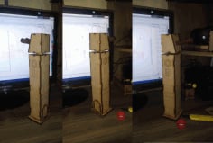 Laser Cut Wooden Model Storage Block Boxes DXF File