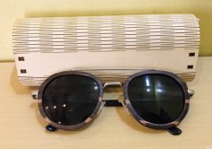 Laser Cut Wooden Sunglasses Box Vector File