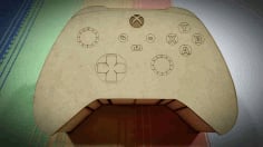 Laser Cut Wooden Video Game Controller Box, Laser Engraving Layout Vector File