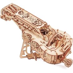 Laser Cut Wooden Violin Hardy 3D Puzzle CDR File