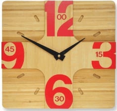 Laser Cut Wooden Wall Clock CNC Puzzle Plan CDR, DXF and Ai Vector File
