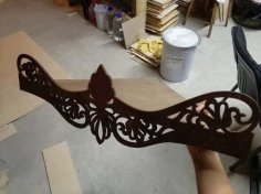 Laser Cut Wooden Wall Shelf Layout Free File for Laser Cutting