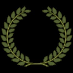 laurel leaf Crown SVG File