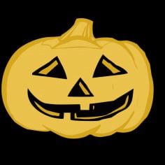 liftarn Pumpkin lantern color Vector SVG File