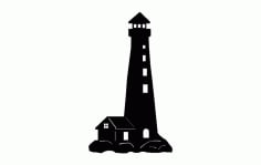 Lighthouse File Free DXF Vectors File