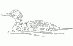 Loon Free Dxf File For Cnc DXF Vectors File