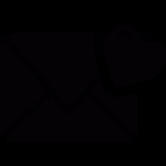 Love Letter Pictogram SVG File