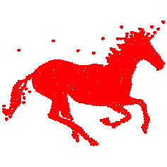 Magical Unicorn Hearts Vector SVG File