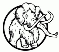 Mammoth Vector Art Free CDR File