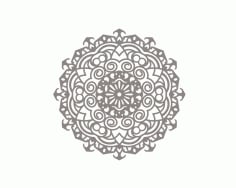 Mandala design drawing Ornament CDR File