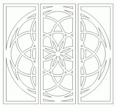 Mandala Wall Art Design CDR File