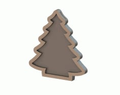 MDF Christmas tree Vector CDR File