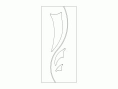 Modern Door Design Design Free DXF Vectors File