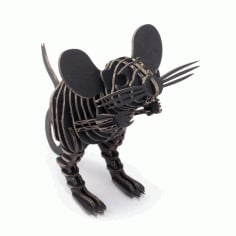 Mouse Puzzle Mdf Wood CDR File