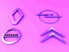 Nissan Car Logo DXF File