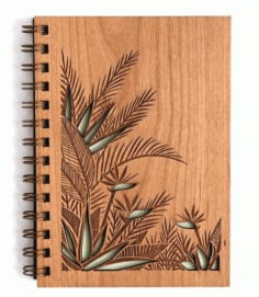 Notebook Cover Laser Cut CDR File