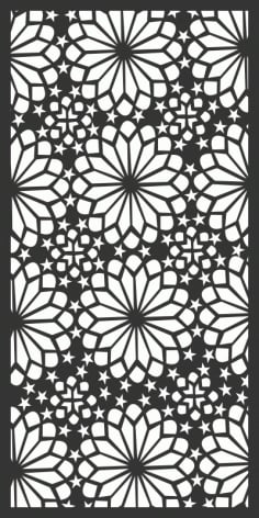 Ornamental Round Morocco Seamless Pattern Free CDR Vectors File