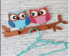 Owl Wall Hanger Free CDR File