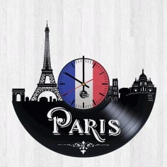 Paris Clock Frame DXF File