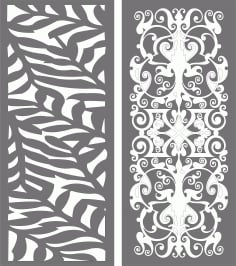 Partition Indoor Panel Screen Room Divider Patterns Free Vector