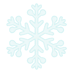 Pastel Snowflake Vector SVG File