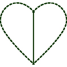 Patch Work Heart Vector SVG File