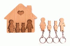 Personalized Key Holder Wall Key Rack Free CDR File