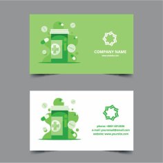 Pharmacy Business Card Template Free Vector