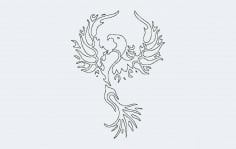 Pheonix Free Dxf File For Cnc DXF Vectors File