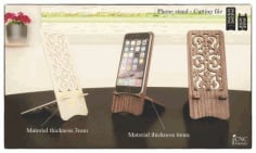 Phone Stand Cutting File Laser Cut Free CDR File