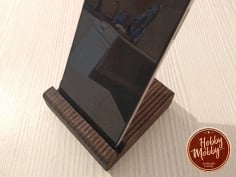 Phone Stand Laser Cut DXF File