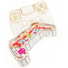 PS Controller Candy Box Game Handle Gift Box CDR and DXF File