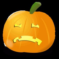 Pumpkin Orange Vector SVG File