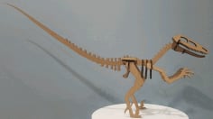 Raptor Dinosaur Velociraptor Laser Cut DXF File