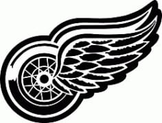 Red Wings Free DXF Vectors File
