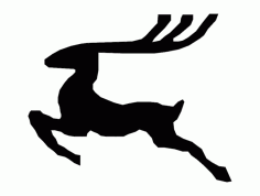 Reindeer Free DXF Vectors File