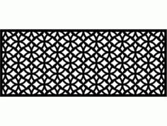 Repeating Pattern Design DXF File