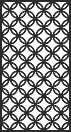 Room Divider Screen Pattern Free Vector CDR File