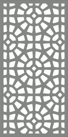 Room Partition Circular Baffle Pattern Free Vector File