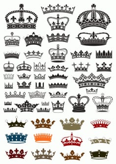 Royal Crown Symbol CDR File
