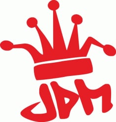 Royal JDM Sticker CDR Vectors File