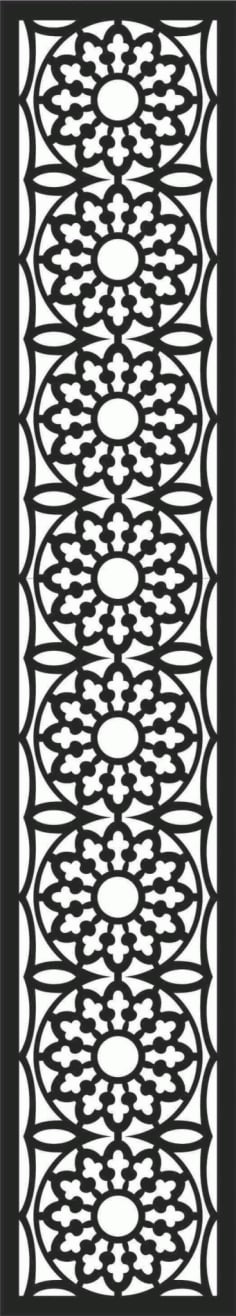 Royal Privacy Screens Outdoor Panel DXF File