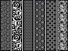 Screens Patterns Free Vector CDR File