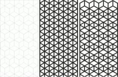 Seamless Abstract Line Pattern CDR File