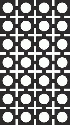 Seamless Square Circle Pattern Vector Free CDR Vectors File