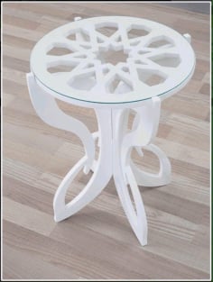 Sehpa Coffea Table Laser Cut DXF File